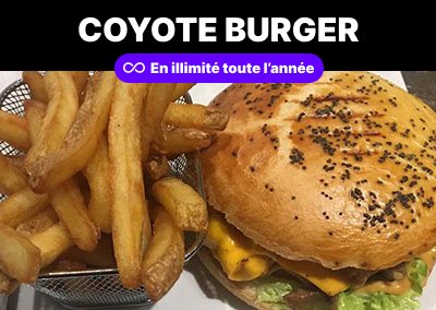 🍔 Coyote Burger