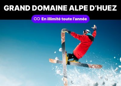 ❄️ Alpe d’Huez domaine skiable